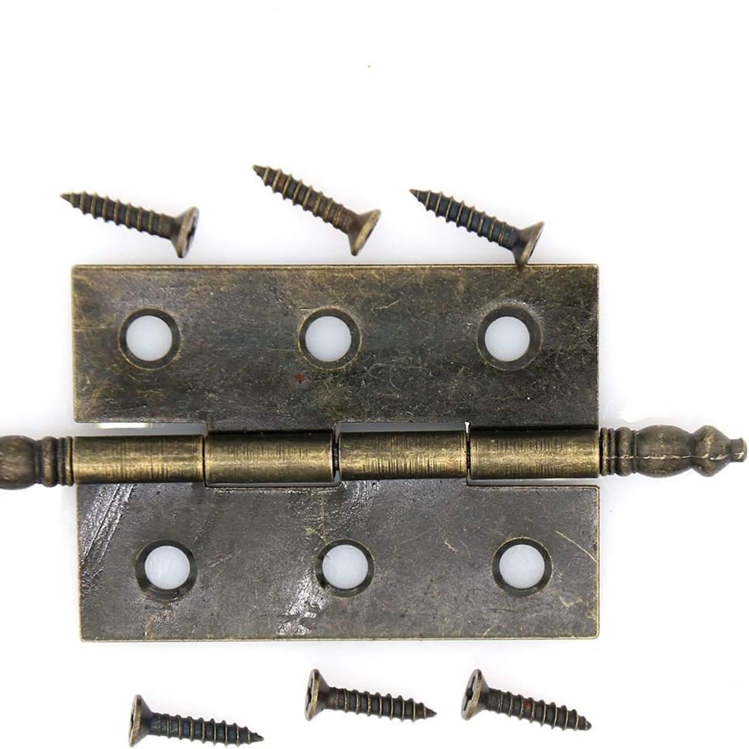 LXZ Antique Brass Flap Hinges Set of 4
