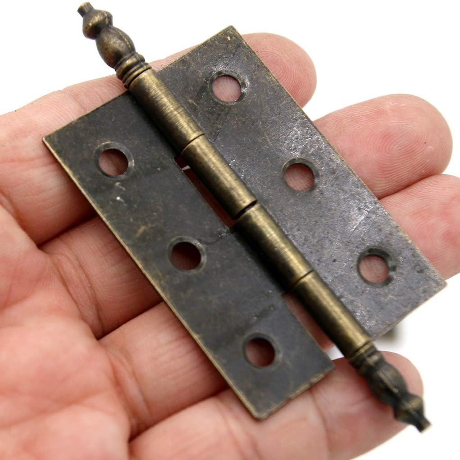 LXZ Antique Brass Flap Hinges Set of 4