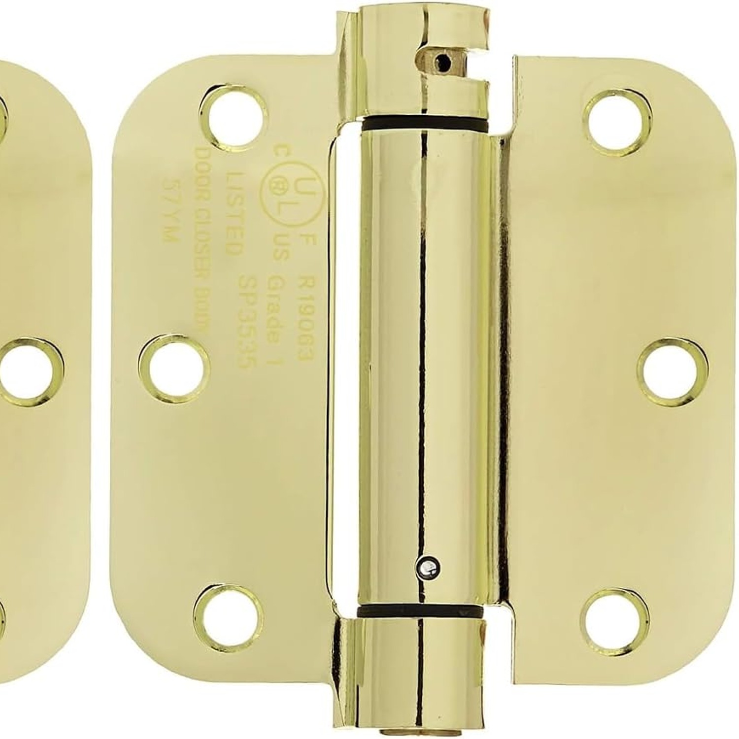 Self-Closing Door Hinge, 3.5 Inch, Oil Rubbed Bronze: image 9