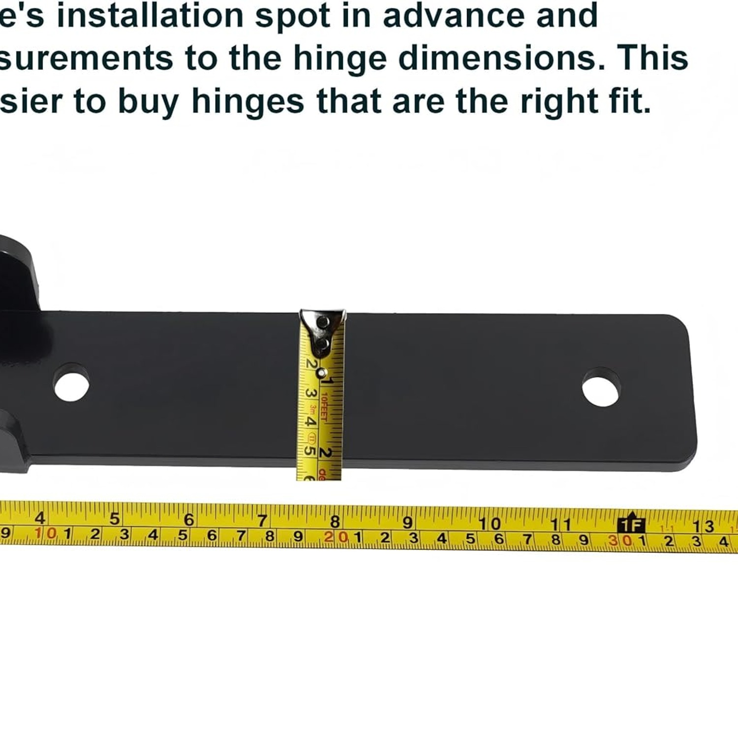 HFCENXIE 13 Inch Heavy Duty Gate Hinges: image 10